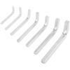 PEUTIER 7 Pezzi Set di Chiavi a Testa Quadrata, 3/4/5/6/7/8/10mm Chiave a L Acciaio al Cromo Vanadio Kit di cacciaviti a Testa Quadrata per Viti con Foro Tascabile