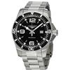 Longines - Orologio HydroConquest L38404566 da uomo, con quadrante nero
