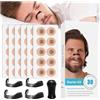 TOGETDREAM Cerotti Nasali Magnetici,60 Pezzi Cerotti Nasali Antirussamento Cerotti Nasali Respira Bene Antirussamento Striscia Nasale Magnetica Cerotti Naso Extra Forti per Non Russare Breathe Pettini