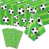 Miss-shop Tovaglia di Football,Tovaglie Festa Football 137 x 274 cm Copritavola in Plastica in Tema Football per Feste di Compleanni per Bambini, Scuola, Feste, Festival Vari