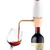 BANGDILS Aeratore per vino elettrico, decanter per vino One Touch, aeratore per vino intelligente e dispenser automatico per vino con ricarica USB, miglior regalo per gli amanti del vino