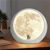 mamre Lampada Super Moon Lampada da tavolo Regalo Luce notturna speciale per Camera da letto Soggiorno Regalo a sorpresa per San Valentino Compleanno Anniversario di matrimonio