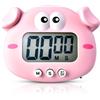 Gestore Del Tempo Dei Cartoni Animati, Conto Alla Rovescia Di 60 Minuti Sveglia Con Timer Visivo Rosa 92503518