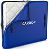 GAROOP Custodia Materasso 160x200x30 cm - 12 Maniglie Rinforzate, Chiusura Lampo - Impermeabile & Antistrappo - Perfetta per Trasloco e Stoccaggio