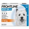 Boehringer Ingelheim Frontline SPOT ON Taglia S 2-10 Kg - Antiparassitario per cane cani - 3 pipette