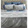 Laura Biagiotti - Completo letto Lenzuola Matrimoniale Maxi in Cotone, Lenzuola Matrimoniali Due Piazze Con Sotto e Federe Lisbet Blu