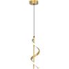 Cymwer Nordic Lampade a sospensione Lampadario moderno Camera da letto Sala da pranzo Illuminazione a sospensione (Bianco chiaro oro)