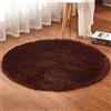 Daoba Tappetini per Il Bagno Tappeto da Bagno Tondo in Microfibra Ideale per Soggiorno/Cucina/Camera Indoor Outdoor Rugs scendibagno Antiscivolo Assorbente tappetini