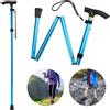 Bastone Da Passeggio Pieghevole in Alluminio Regolabile 84-93 Cm Bastone per Anz