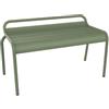 Fermob - Panchina impilabile Luxembourg - Verde - Alluminio - Designer Frédéric Sofia