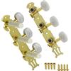 Changyeah Teste della Macchina,2 Accordatori per chitarra classica,Pin meccanici per chitarra,Pin di accordatura chitarra classica,Pin di accordatura