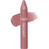 IsaDora The Glossy Lip Treat Twist Up Colour Stick - Lucidalabbra idratante con vernice non adesiva che nutre e nutre le tue labbra - Trucco vegano senza sperimentazione animale (03 Beige Rose)