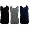 Enrico Coveri Canotta Uomo Offerta 3 Pezzi Cotone Pettinato Art. 1102 Anche Taglie CONFORMATE (3 Pezzi Assortito 1BLU-1NERO-GRIGIO, L)