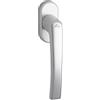 Roto Maniglia originale Roto per finestre Roto Line Standard, avvitata a scomparsa, 7 x 35 mm, alluminio argento naturale