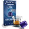 Caffè Borbone Capsule Alluminio Caffè Borbone Miscela Mia Napoli (Blu) Compatibili Nespresso