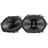 JBL Club 864F Altoparlanti coassiali 2 Vie 6x8 Pollici (200x135 mm), 60 W RMS / 180 W Picco, Coni Plus One™ in Polipropilene, Tweeter a Cupola in Seta, 3 Ohm, 93 Db, 55 Hz-20 kHz, Profilo Sottile