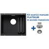 Blanco ETAGON 500-U Nero + Set Platinum 5525887