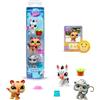Littlest Pet Shop BANDAI Littlest Pet Shop Pack 3 Zoo Pets BF00597 Set di 3 Animali domestici, Accessorio, Carta da collezione e codice virtuale, Generazione 7, Animali domestici #96, #97, #98, Bambini di 4 anni+