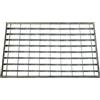ID MAT ID Opaco 4060_l Griglia in Metallo-Tappeto Zerbino in Acciaio galvanizzato, Colore: Grigio, 60 x 40 x 2 cm