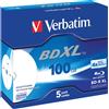 Verbatim - BD-R XL 100 GB 4x - ampia superficie stampabile a getto d'i (Blu-ray)