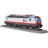 PIKO EXPERT 59193 193 847 InRail livrea grigia fasce azzurro/rosso 4 pantografi