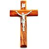 Croce Gerusalemme in legno di ulivo realizzata a Betlemme misura 25 cm / 9,84...