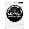 LG F4NX1008NWK Lavatrice 8kg Centrifuga 1400 Giri Inverter Vapore Wi-Fi Classe A
