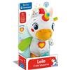 Clementoni Laila Il Mio Unicorno, Peluche Interattivo e Educativo, Stimola Sviluppo Multisensoriale e Linguistico, Lavabile in Lavatrice, Lingua Italiana,Clementoni,Eta 6+ mesi