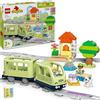 LEGO DUPLO Treno d`Avventura Interattivo, Stazione Ferroviaria e 3 Mattoncini Multifunzione,Lego,Eta2+