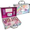 Nice Group - Magic Unicorn Case Make Up, Valigetta con Specchio e Set di Trucchi,Nice,Eta 5+