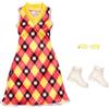 Mattel Barbie Abbigliamento Moda Look Completo E Accessori Mod Sdos ,Mattel,Eta 3+