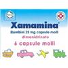 XAMAMINA MAL DI VIAGGIO*BB 6 cps molli 25 mg