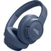 JBL Tune 770 NC Cuffie On-Ear Bluetooth Wireless, con Cancellazione Adattiva del Rumore, SmartAmbient, VoiceAware, JBL Pure Bass Sound, Connessione Multipoint, fino a 70 Ore di Autonomia, Blu