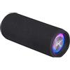 Trevi XR 8A25 Speaker Portatile 14W, Cassa Wireless con Risponditore Vivavoce e Microfono Incorporato, Presa USB, Micro SD, AUX-IN, Wireless e Funzione TWS, Batteria Integrata, Nero