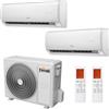 FERROLI CONDIZIONATORE FERROLI GIADA S DUAL SPLIT 12000+12000 BTU INVERTER R32 18-2 A++ WIFI