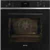 SMEG Forno Elettrico Termoventilato, Linea Estetica Selezione, Classe A, Nero - SF6400TB