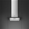SMEG Cappa Estetica Universale, Acciaio Inox, 60 cm, Classe Energetica B - KBT600VE
