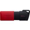 Kingston DataTraveler Exodia M PenDrive USB 3.2 Gen 1 DTXM/128GB - con cappuccio removibile (Nero + Rosso)
