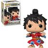 Funko Pop! Animation: One Piece - Monkey D. Luffy in Kimono- Figura in Vinile da Collezione,Eta 3+