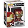 Funko Pop! Marvel: Marvel Avengers Game-Iron Man - (Stark Tech Suit) - Figura in Vinile da Collezione,Eta 13+