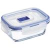 Luminarc Pure Box Contenitore Ermetico rettangolare, Trasparente, 14 x 10.54 x 5.2 cm (0.38 L)