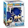 Funko Pop! & Buddy: Sonic The Hedgehog - Sonic The Hedgehog With HChao - Figura in Vinile da Collezione,Eta 3+