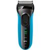 Braun Series 3 ProSkin 3045s Rasoio Elettrico da Uomo Wet&Dry Ricaricabile e Senza Fili con Rifinitore di Precisione Estraibile, Nero/Blu