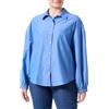 ONLY Onlarja L/S Solid Shirt Wvn Noos Camicia a Maniche Lunghe, Blu, XXL Donna