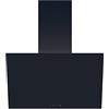 Candy Cappa aspirante CDG9MBGG DE/larghezza 90 cm/potenza 129 W / 3 livelli di potenza/max. potenza aria: 425 m³/h/scarico & ricircolo/efficienza energetica C/luce LED economica/nero