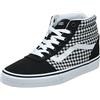 Vans Ward Hi Canvas - Sneaker a Collo Alto Donna, Nero ((Gingham) Black 1yn), 36.5 EU