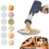 Yaasier Macchina per Pasta Elettrica, Macchina per Pasta Elettrica Portatile con 6 Modalità, Macchina per Pasta Automatica Elettrica Ricaricabile per Uso Domestico o Picnic