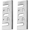 Be In Your Mind 2 Pezzi Lama Per Piallatrice HSS Lama Di Ricambio Per Piallatrice Per La Lavorazione Del Legno Compatibile Con DeWalt N556874 DCP580 Compatibile Con Makita 1001 1100 1125