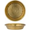 Bloomingville Kry 82059568 - Ciotola in metallo con goffratura di colore oro, 10 x 2 cm