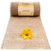 Creative Deco Nastro Juta | 30 cm x 10 m Rotolo | Tessuto Marrone Naturale | Rustico Decorativo in Stile Boho | Per Matrimonio Regalo Decorazione Bricolage Artigianato Fai da Te